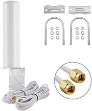 High Gain 10-12dBi Dual SMA Male Omni-Directional 4G LTE Outdoor Antenna picture