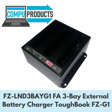LIND FZ-LND3BAYG1 FA 3-Bay External Battery Charger for ToughBook FZ-G1 bty picture
