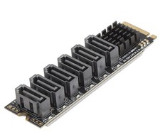 5/6ports SATA3.0 6Gbps to M.2 Expansion Adapter Card 5/6xSata3.0 7Pin data cable picture