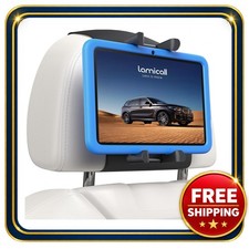 Car Headrest Tablet Holder 6.1-13 inch Thick Case Friendly 360° Rotation picture
