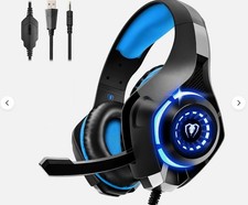 Wired Headphone headset with mic for HP Dell Toshiba computer laptop pc desktop picture