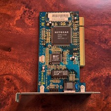 Vintage Netgear FA310TX Rev D1 PCI 10/100 Ethernet Network Adapter NIC Card RJ45 picture