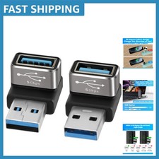 USB 3.0 OTG Adapter 2 Pack - Compact Right Angle Design for PCs and Laptops picture