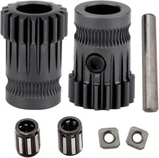 3D Printer Hardened Steel Dual Drive Gear Kit Upgrade for Prusa i3 MK3S picture