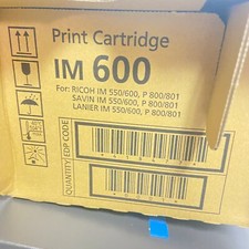 Genuine Ricoh 418477 Black Print Cartridge IM 600  laser toner picture