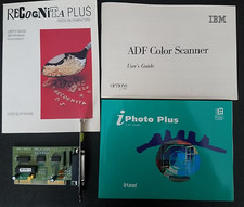 IBM ADF Color Scanner SC-629 Interface Card and Manuals picture