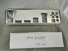 NEW ASUS IO SHIELD FOR ASUS PRIME Z490P , ORIGINAL ,NEW SEALED picture