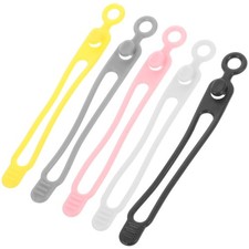 30 Pcs Cable Cord Organizer Ties Reusable Multi-function Silicone picture