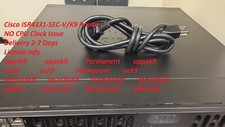 CISCO ISR4331-VSEC/K9 3-Port Gigabit Voice SEC APPX Router ISR4331 NOT AFFECTED picture