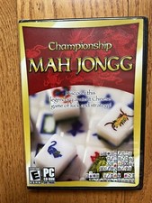 Championship Mah Jongg Chinese Game Of Luck Strategy CD ROM software picture