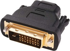 DTech DVI to HDMI Adapter Male Female Bi-Directional DVI-D Black  picture