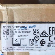 1PC New Delta VFD220C43A-21 VFD Frequency Converter Expedited Shipping picture