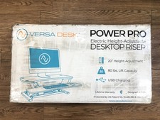 VersaDesk Power Pro Electric Height-Adjustable Desktop Riser 36”x24” • picture