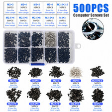500Pcs Set Laptop Computer Screws Set For HP Dell Lenovo Sony Toshiba SAMSUNG picture