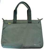 Tucano Work Out 3 Gray 15.6 Laptop Tote Bag Padded Case Yellow Interior WO3 picture
