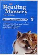 SRA READING MASTERY Signature Edition Practice & Review Activites Grade 3 CD-ROM picture