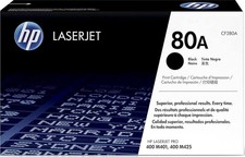 Genuine HP 80A Black Toner Cartridge CF280A LaserJet Pro 400 M401 M425 OEM picture