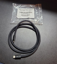 Apple Thunderbolt 5 USB-C Pro Cable 1m Black 240W High Speed Data Charging OEM picture