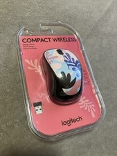 Logitech Design Compact 2.4GHz Wireless Mouse Coral Reef 910-006607 NEW SEALED picture