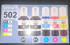 NEW - IMTFZCT 502 Compatible Ink Bottle Set - 5 Pack picture