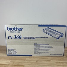 Brother TN-360 High Yield Toner Cartridge Black OEM Original Genuine picture