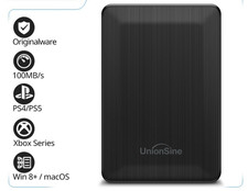 UnionSine External Hard Drive 500GB USB 3.0 Portable HDD PS5 PS4 PC Mac Xbox picture