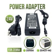 NEW Original Zebra 75W AC Power Adapter for ZD421-HC ZD500 Thermal Label Printer picture