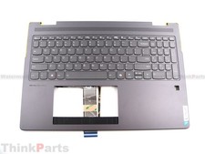 New/Orig Lenovo Yoga 7 2-in-1 16IML9 Palmrest Keyboard Bezel US FPR 5CB1N95158 picture