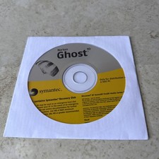 Norton Ghost 10.0 Backup Software CD & User Guide Windows XP 2005 Symantec Rare picture