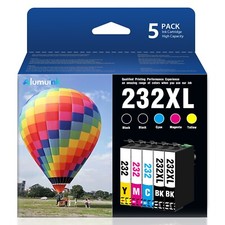 232XL Ink Cartridges Compatible for Epson WF-2930 WF-2950 XP-4200 (5-Pack) picture
