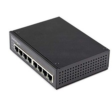 StarTech IESC1G80UP 8 Port Gigabit PoE Switch 30W Unmanaged picture