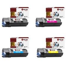4Pk LTS 2130 B C M Y Compatible for Dell 2130CN 2135CN Toner Cartridge picture