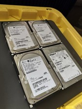 Lot 4 Enterprise 73GB 10K 3.5 Ultra320 SCSI Hard Drives 3x Fujitsu & 1x Maxtor picture