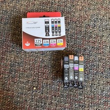 Genuine Canon CLI-226 Ink Lot 4 OEM – 2 Black BK + Magenta + Yellow picture