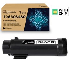 BLACK X6510XK Toner Cartridge 106R03480 for Xerox Phaser 6510 WorkCentre 6515 DN picture