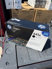 HP 641A C9720A Black Toner Cartridge Genuine OEM LaserJet 4600 4610 4650 NEW picture