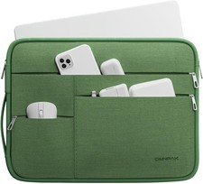 Water-Resistant 13-inch Laptop Sleeve Case for MacBook Air M5/Pro Neo A18, Green picture