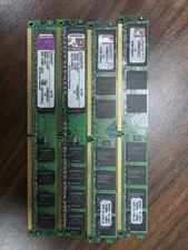 2X 2GB, 2X 1GB Kingston KVR800D2N5/2G And 1GB PC2 Low Profile DIMM RAM picture