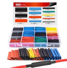 560 Pcs Heat Shrink Tubing Kit 2:1 Ratio Adhesive Lined Heat Shrink Tube Kit picture