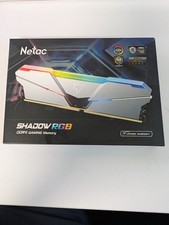Netac Shadow RGB 32GB 2x16GB DDR5 4800 CL40 XMP 3.0 Desktop Memory picture