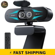 EMEET C60E 4K Dual-Camera Webcam - Wide Angle & Telephoto picture