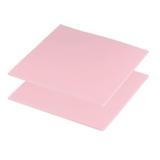 2 Pcs Thermal Pads 100x100x2mm for CPU GPU M.2 SSD NVMe Pink picture