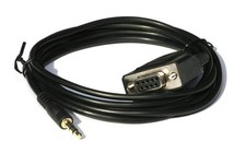 6FT Samsung Ex-Link RS232 Serial Cable - DB9 Female to 3.5mm TRS picture