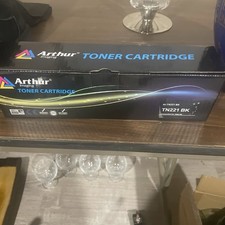 Arthur Imaging Compatible Toner Cartridge Replacement for Brother TN221 BK NEW picture