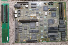 8086 motherboard 1 board with riser expansion card vintage computing gaming RARE picture