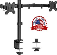 Soporte De Escritorio Vesa Con Brazo Para Monitor Doble Para Juegos /Computa... picture