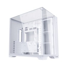 Lian Li O11Vision Compact O11VPW White Steel Tempered Glass ATX Mid Tower Case picture
