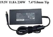 Chicony 19.5V 11.8A 230W AC Adapter A17-230P1A MSI Clevo Gigabyte Charger 7.4mm picture