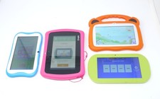 Lot of 4 Various Working Childrens Tablets - PBS Kids / Sprout Cubby / Leap Frog picture