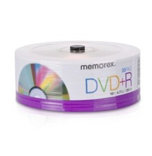 MEMOREX 32020030154 DVD+R 16X ECO SPINDLE BASE, 30 PACK 30 PACK DVD+R SPINDLE picture